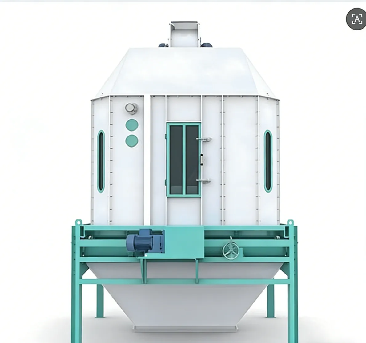 Refrigerador de contracorriente - Refrigerador de grano - foodmachtech